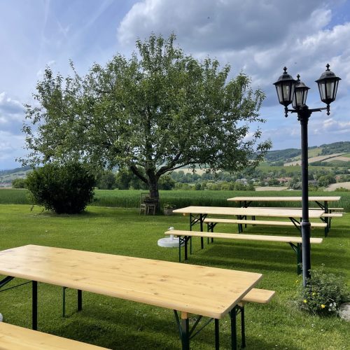 Hier darf der Tag in aller Ruhe ausklingen